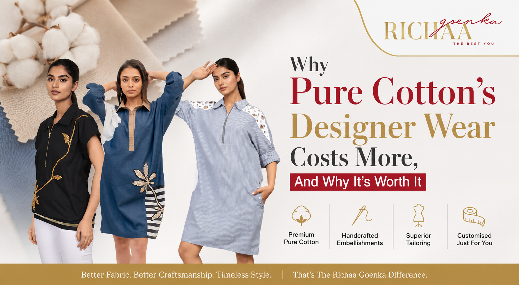 Why Pure Cotton's Designer Wear Costs More, And Why It's Worth It