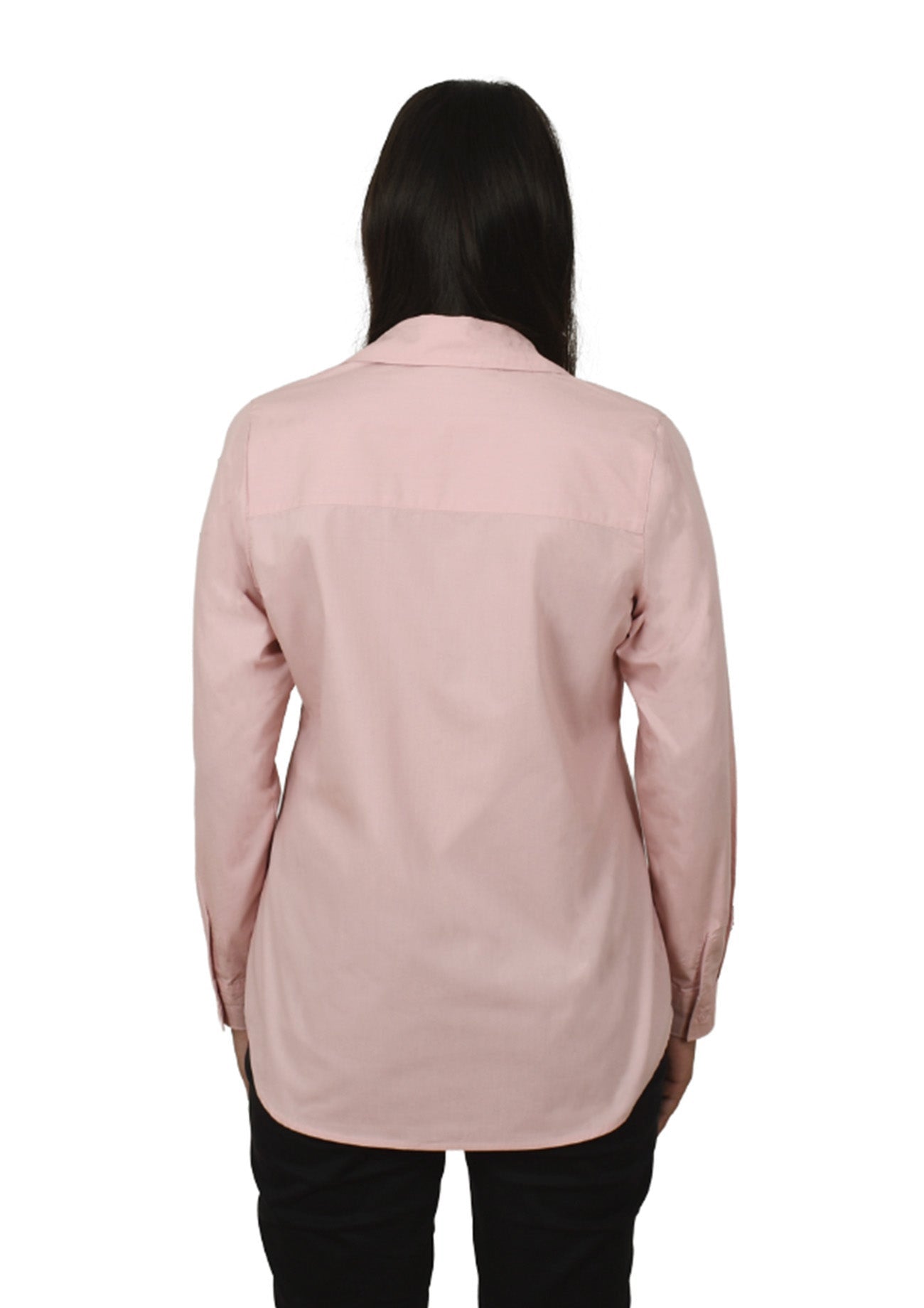 Blush Solid Cotton Shirt