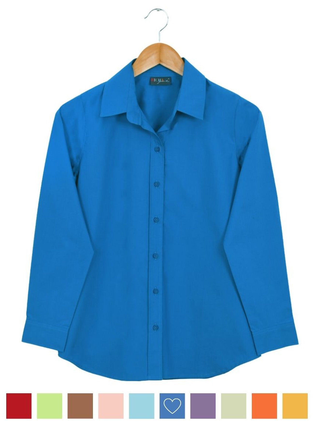 Cobalt Solid Cotton Shirt