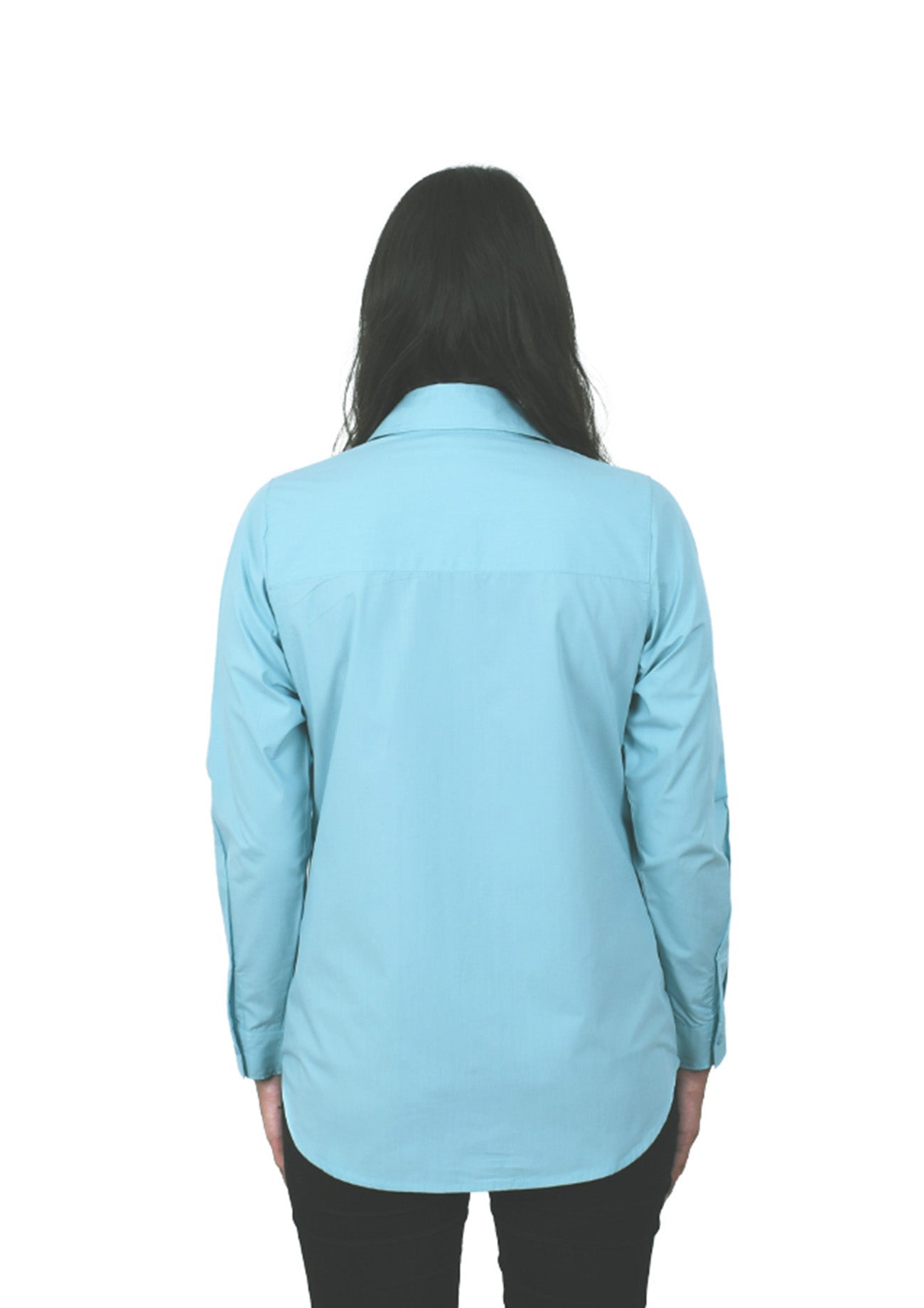 Aqua Solid Cotton Shirt
