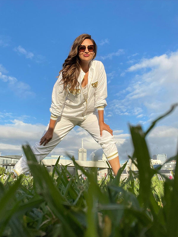 Divyanka Tripathi in Richaa Goenka Designer Dress